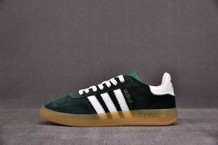 BK Adidas x Gucci Gazelle Sneaker Green 0113