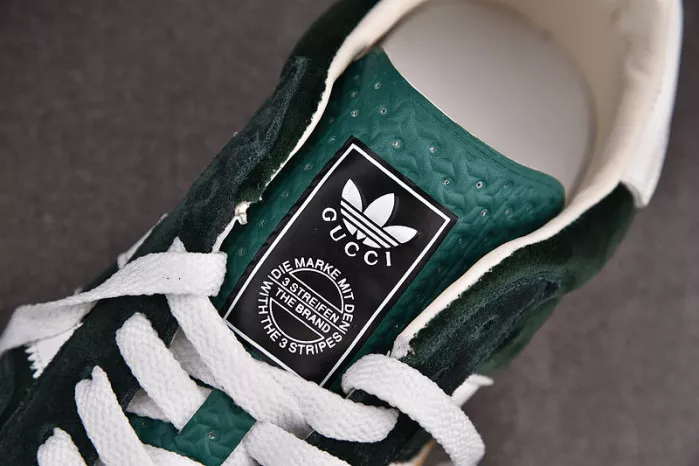 Cheap BK Adidas x Gucci Gazelle Sneaker Green 0113