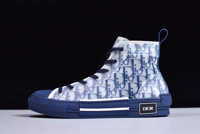 BK DR B23 High Top Oblique Sneaker Blue 0112