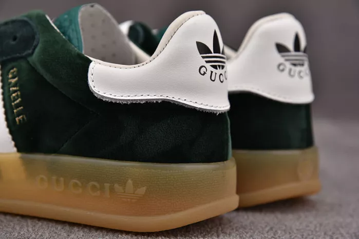 Cheap BK Adidas x Gucci Gazelle Sneaker Green 0113