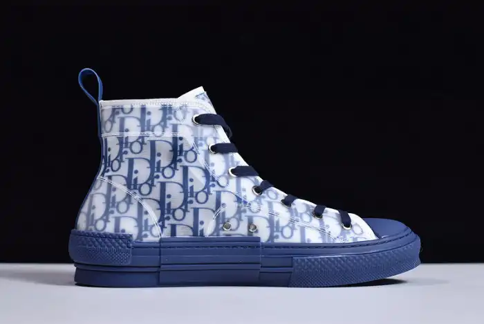 Rep BK DR B23 High Top Oblique Sneaker Blue 0124