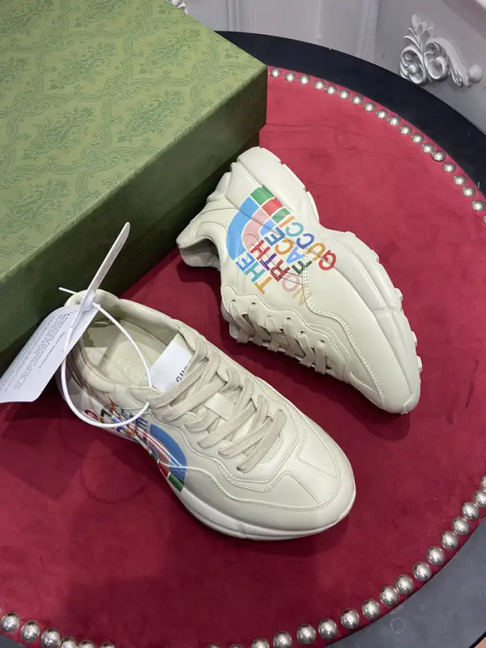 Rep BK The North Face x Gucci Rhyton sneaker 685641 DRW00 9522 0127