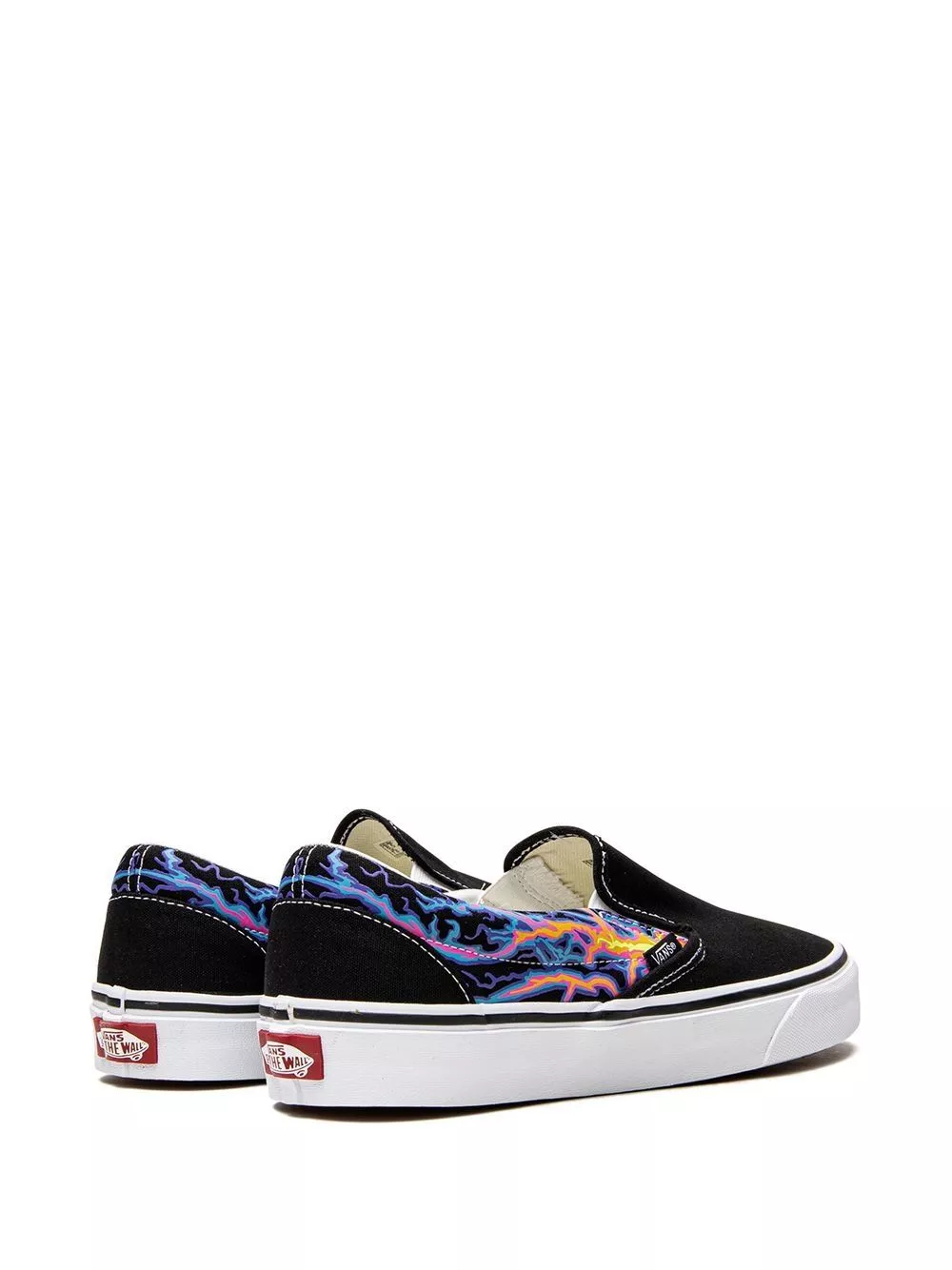 Rep BK Vans Classic Slip-On "Electric Flames" sneakers  0114