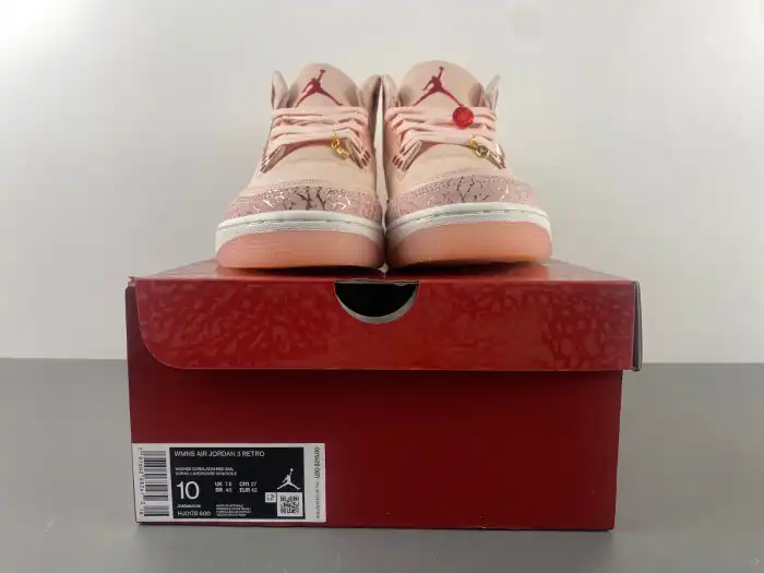 Rep BK Air Jordan 3 Valentines Day (W) HJ0178-600 0125