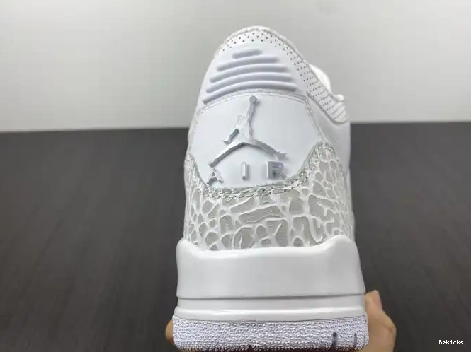 Reps BK 3 Retro Jordan PS 'Triple Air White' 429487-111 0210