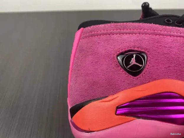 Rep BK (W) Low Jordan Retro 14 Shocking DH4121-600 Pink 0225