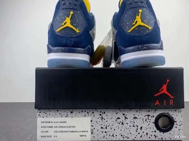 Rep BK AJ4-1036660 4 Michigan Jordan Air (PE) Retro 0221