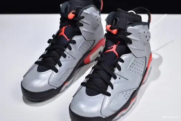 Reps BK JSP 6 CI4072-001 Infrared Air 3M Jordan Reflective 0211