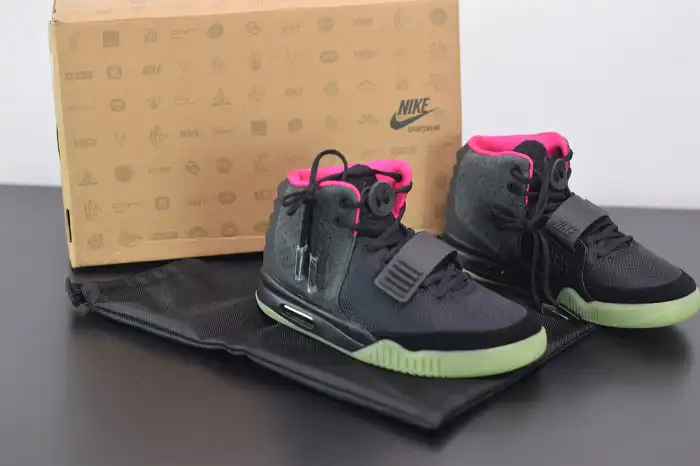 Cheap BK Nike Air Yeezy 2 NRG Solar Red 508214-006 0203