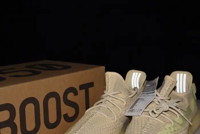 Reps BK Adidas Yeezy Boost 350 V2 Flax FX9028 0202