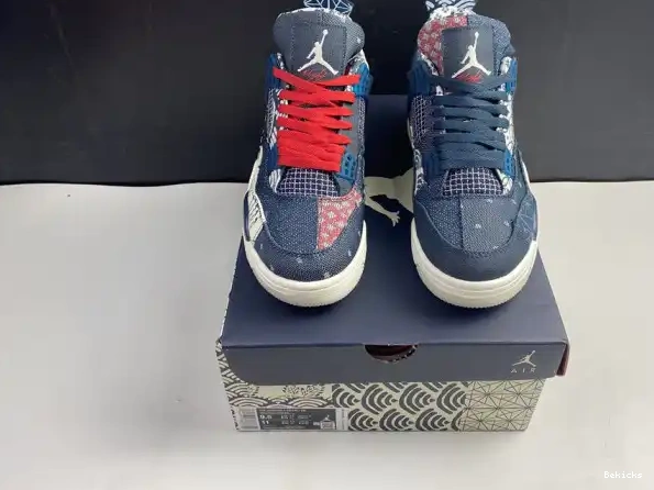 Reps BK SE Retro Air Jordan 4 CW0898-400 Sashiko 0216