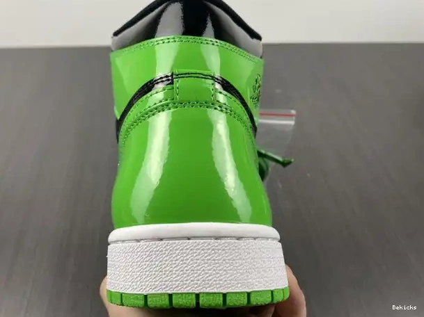 Rep BK High Jordan Pine 1 Green Air OG 555088-030 0215