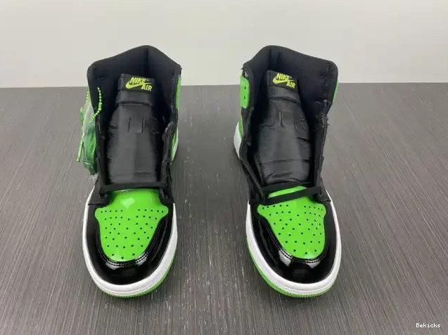 Rep BK High Jordan Pine 1 Green Air OG 555088-030 0215