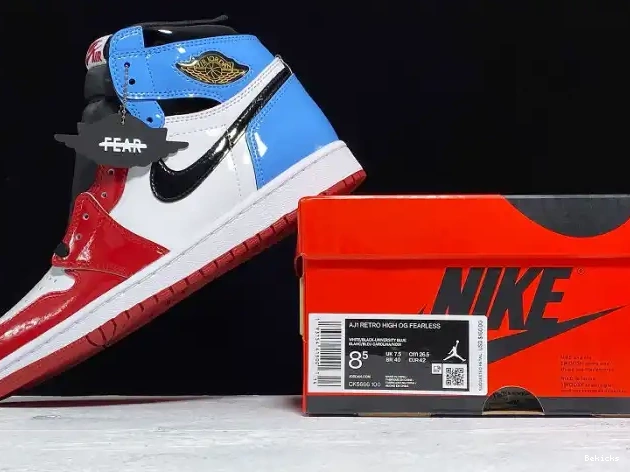 Rep BK OG Air Fearless Jordan 1 CK5666-100 High Retro 0212