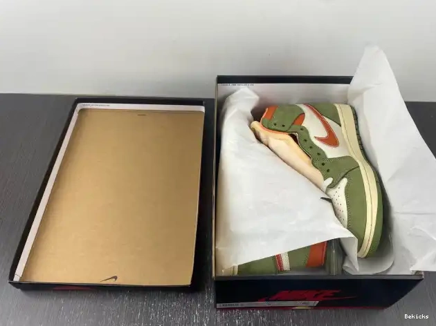 Rep BK OG Jordan 1 Air Craft High Celadon FB9934-300 0212