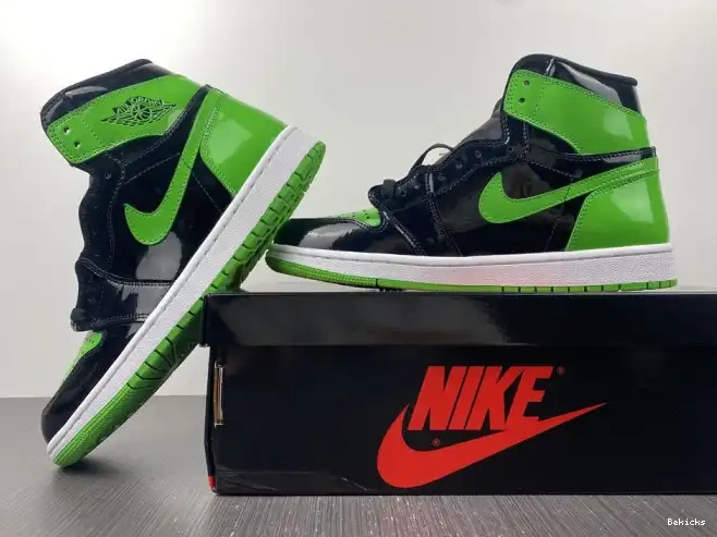 Rep BK High Jordan Pine 1 Green Air OG 555088-030 0215