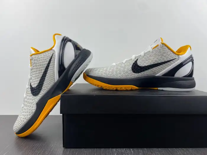 Reps BK Kobe 6 Protro Playoff Pack White Del Sol CW2190-100 0203