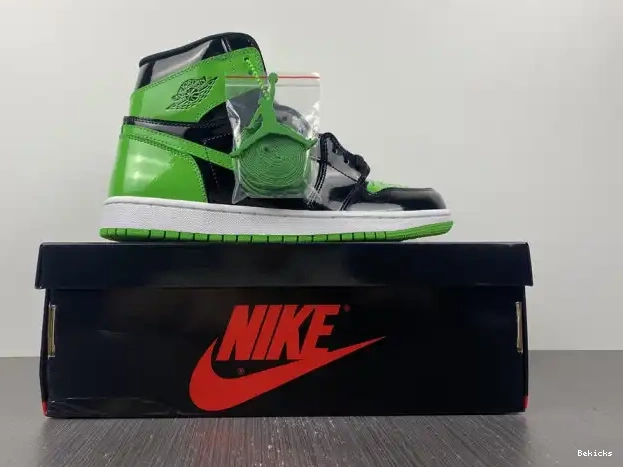 Rep BK High Jordan Pine 1 Green Air OG 555088-030 0215