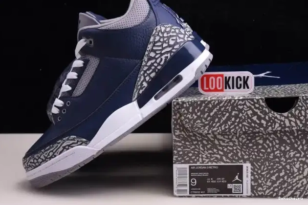 Reps BK JORDAN 3 MIDNIGHT AIR NAVYCT8532-401 0217