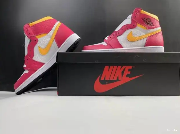 Reps BK 555088-603 Fusion Jordan 1 Air OGLight High Red 0225