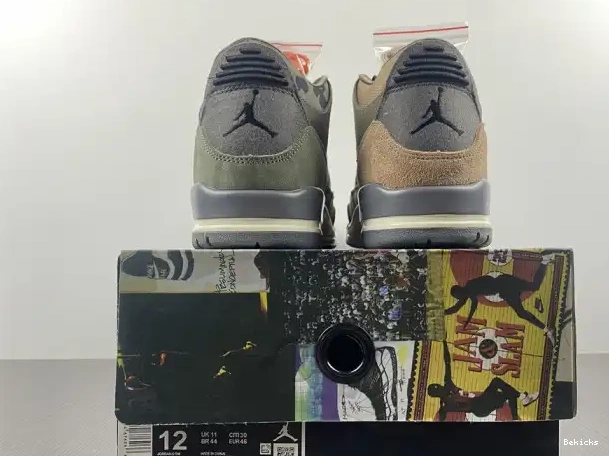 Reps BK Camo Jordan Patchwork Retro 3 Air DO1830-200 0225