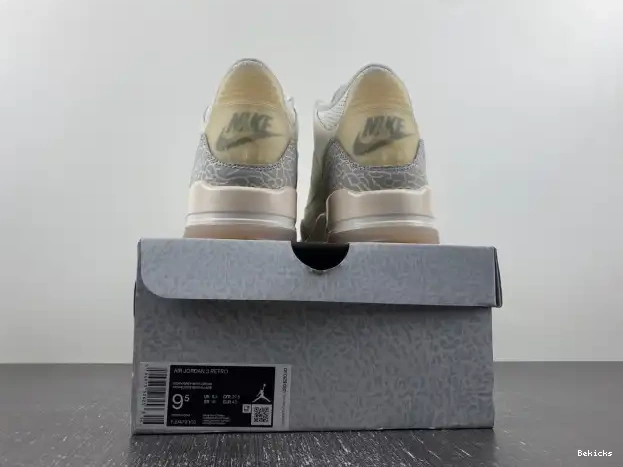 Rep BK Jordan 3 FJ9479-100 Craft Ivory Air 0218