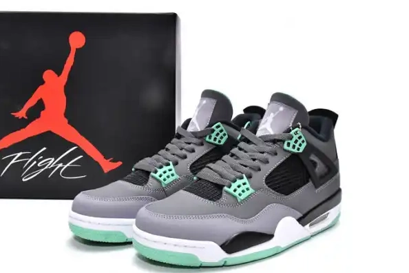 Rep BK 4 Air 308497-033 Jordan Glow Retro Green 0212