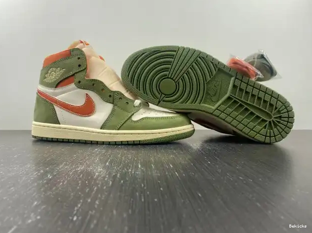 Rep BK OG Jordan 1 Air Craft High Celadon FB9934-300 0212