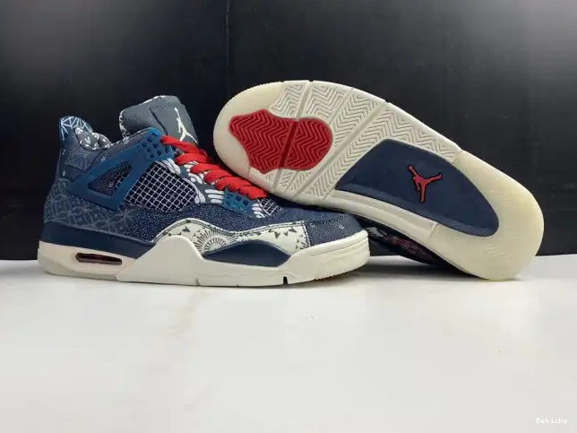 Reps BK SE Retro Air Jordan 4 CW0898-400 Sashiko 0216