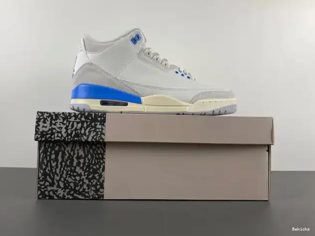 Rep BK Shorts CT8532-101 Jordan Air 3 Lucky 0223