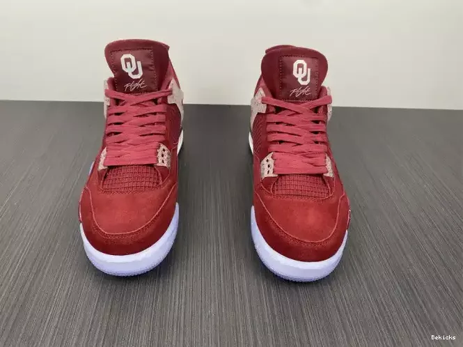 Reps BK AJ4-904282 Oklahoma Jordan PE Sooners Retro 4 0207