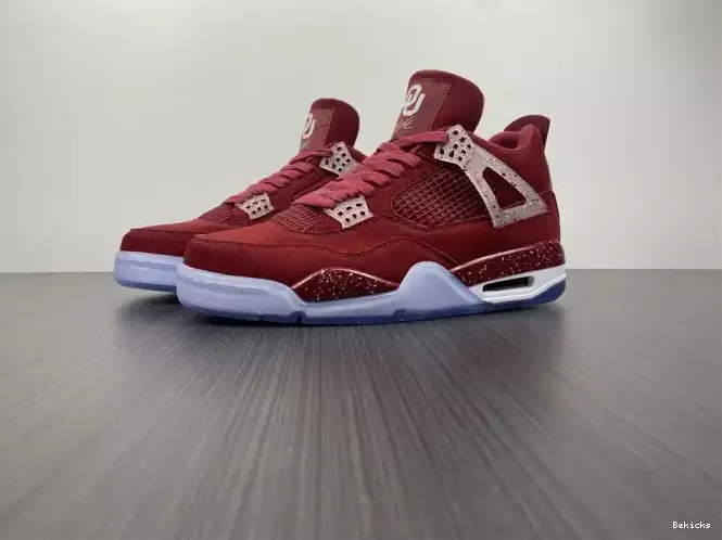 Reps BK AJ4-904282 Oklahoma Jordan PE Sooners Retro 4 0207