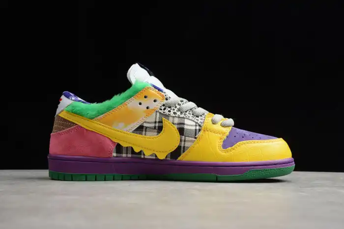 Reps BK Nike SB Dunk Low Pro IW Purple Yellow-Violet-Pink 318403-137 0203