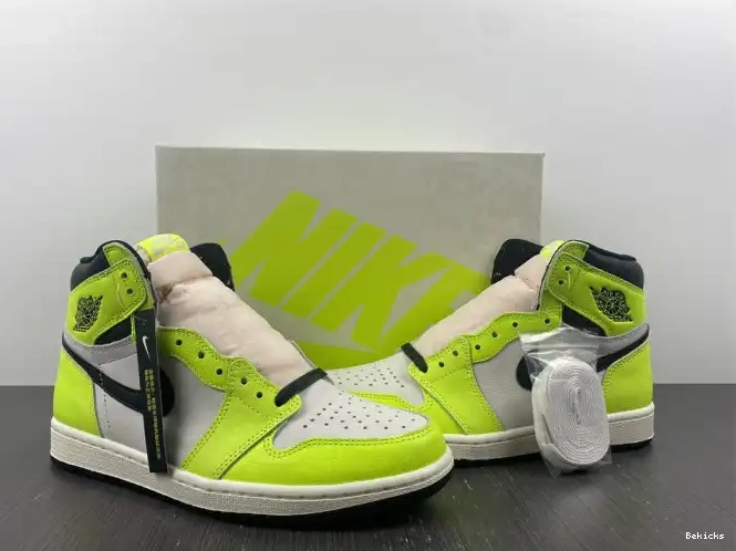 Rep BK 555088-702 Air Jordan 1 Volt OG High 0210