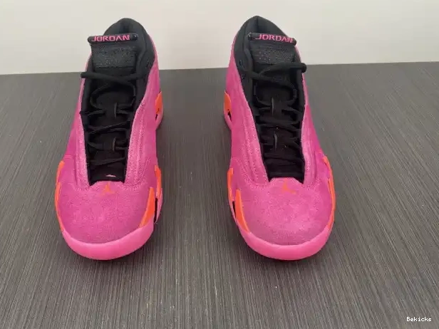 Rep BK (W) Low Jordan Retro 14 Shocking DH4121-600 Pink 0225