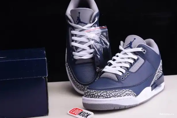 Reps BK JORDAN 3 MIDNIGHT AIR NAVYCT8532-401 0217