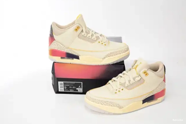 Reps BK J 3 x FN0344-901 Jordan Air Medellin Balvin Sunset 0212