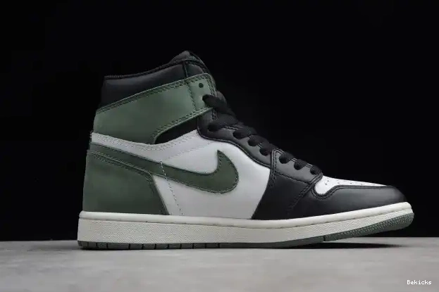 Cheap BK Jordan Retro 1 OG Air Green 555088-135 High Clay 0226