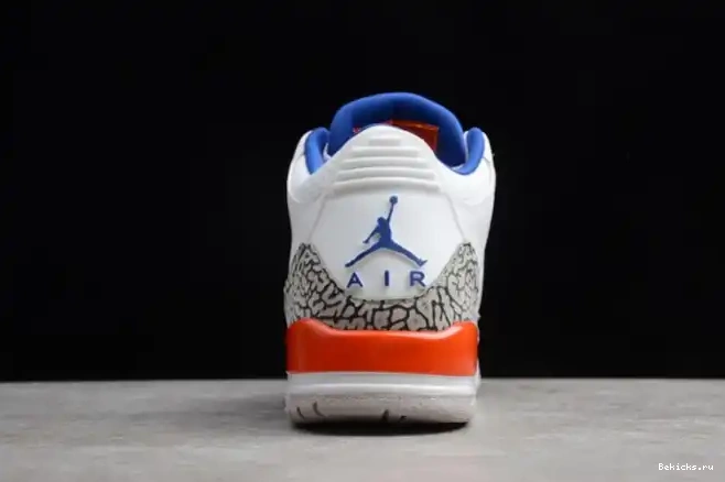 Rep BK Air 'Knicks 136064-148 Jordan Rivals' 3 Retro 0219