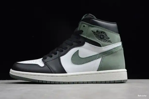 Cheap BK Jordan Retro 1 OG Air Green 555088-135 High Clay 0226