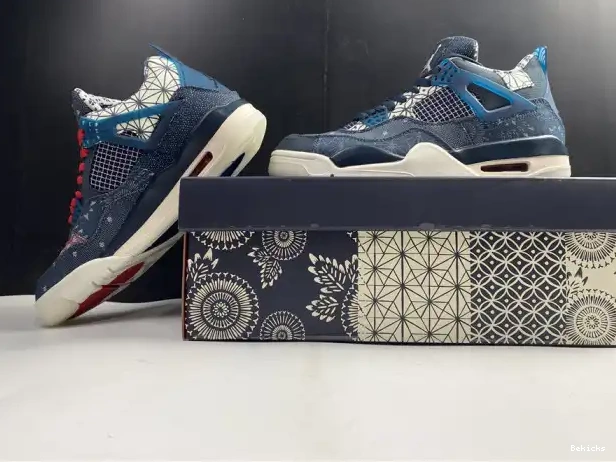 Reps BK SE Retro Air Jordan 4 CW0898-400 Sashiko 0216