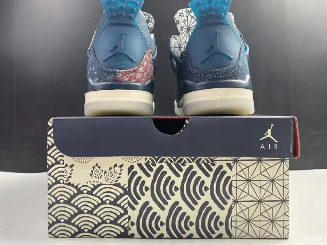 Reps BK SE Retro Air Jordan 4 CW0898-400 Sashiko 0216