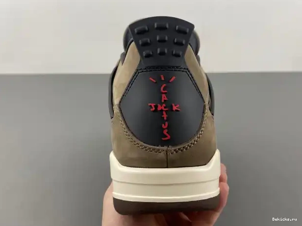 Rep BK Retro 4 AJ4-882335 Scott TS x Air Brown Travis Jordan 0214