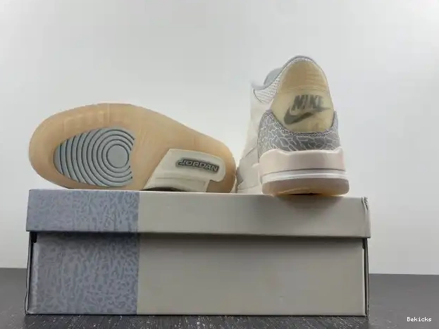 Rep BK Jordan 3 FJ9479-100 Craft Ivory Air 0218