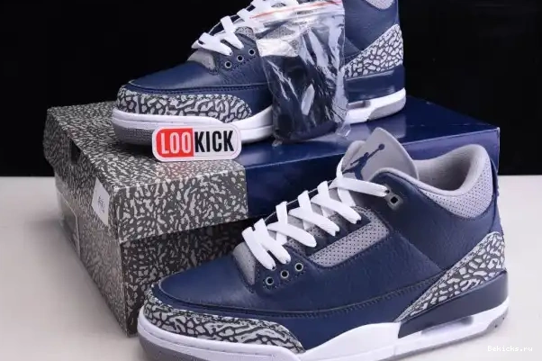 Reps BK JORDAN 3 MIDNIGHT AIR NAVYCT8532-401 0217