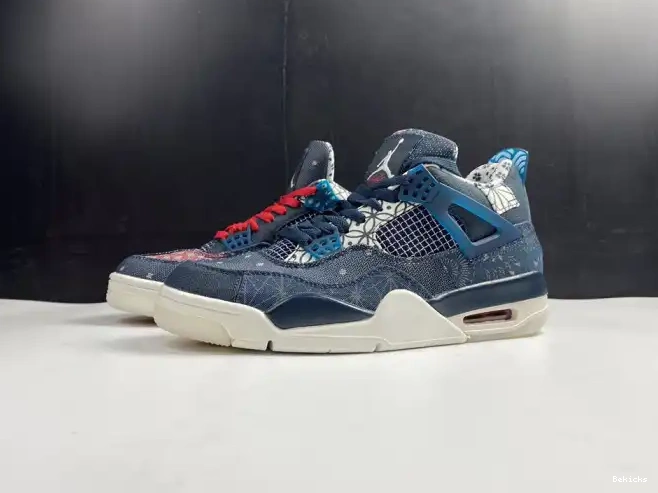 BK SE Retro Air Jordan 4 CW0898-400 Sashiko 0216