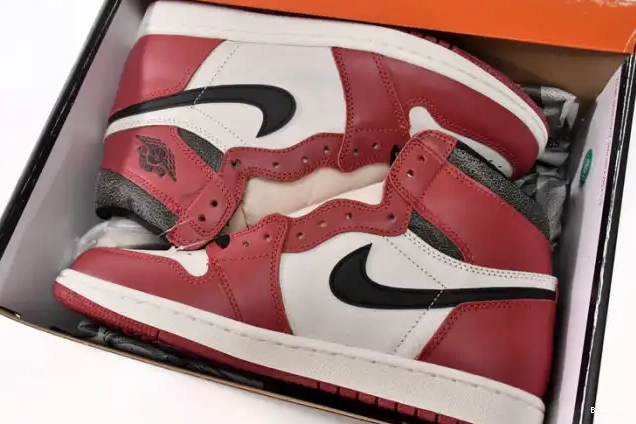 Reps BK OG Found High Jordan 1 and Retro Lost DZ5485-612 Chicago 0210