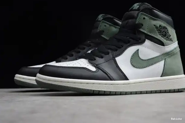 Cheap BK Jordan Retro 1 OG Air Green 555088-135 High Clay 0226