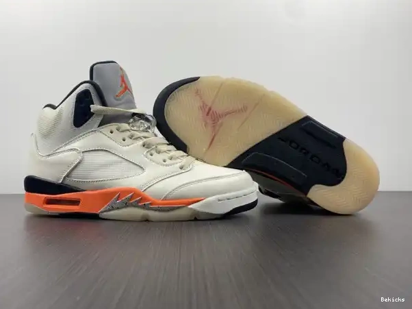 Cheap BK Retro DC1060-100 Jordan 5 Orange Total 0210