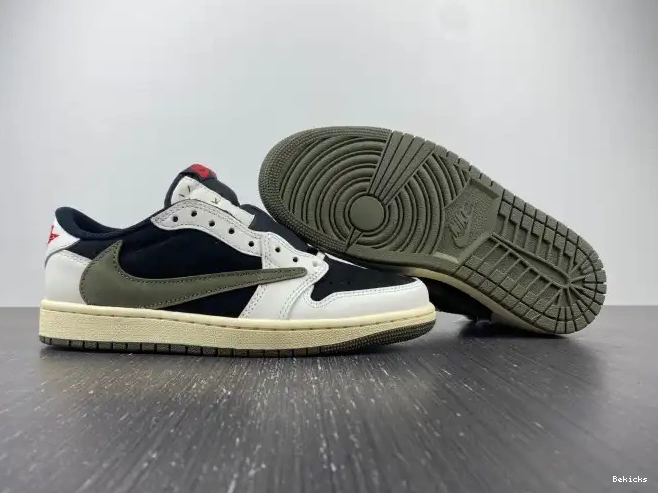 Rep BK Travis DZ4137-106 Jordan Air Low Olive WMNS Scott OG x 1 0222